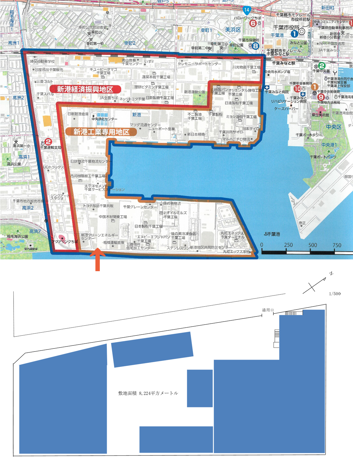 株式会社サン・ボデーの工場地図